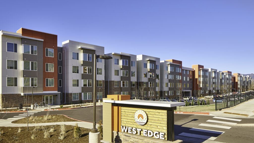 West Edge Student Housing UCCS Exterior East