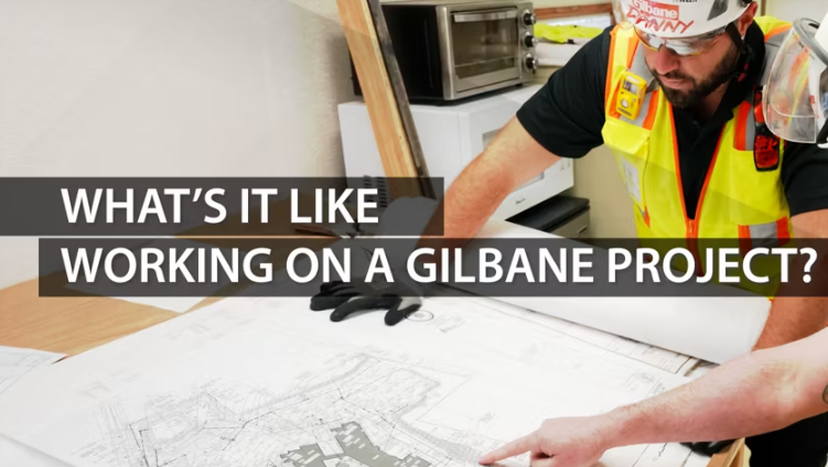 Engineer working on a building project - What's it Like Working on a Gilbane Project video thumbnail